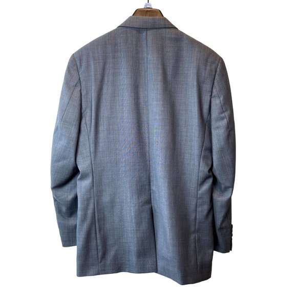 Lauren Ralph Lauren Mens Blazer Coat Jacket Single Breasted Slate Gray Size 40R - Picture 2 of 7